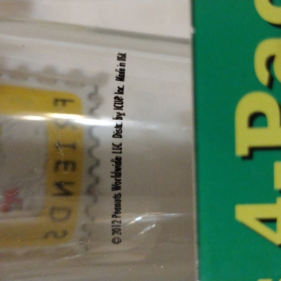 2012 Peanuts Holiday Pint Glass 4-Pack - Picture 11 of 11